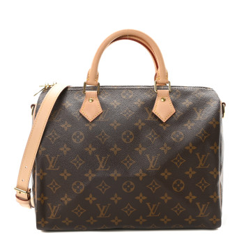 LOUIS VUITTON Monogram Speedy Bandouliere 30