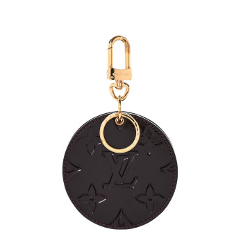 LOUIS VUITTON Vernis Mirror Bag Charm Amarante