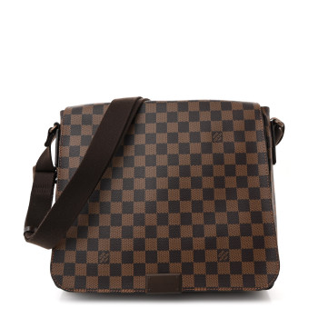 LOUIS VUITTON Damier Ebene District MM