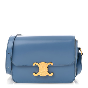 CELINE Shiny Calfskin Teen Triomphe Azure