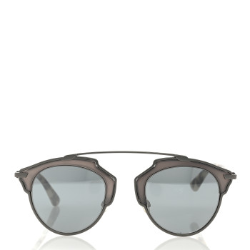CHRISTIAN DIOR Metal So Real Sunglasses Grey Tortoise