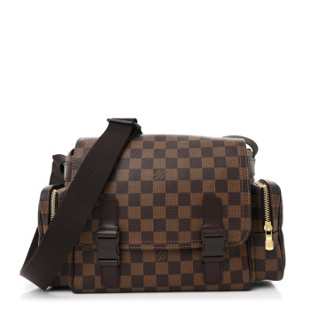 LOUIS VUITTON Damier Ebene Reporter Melville