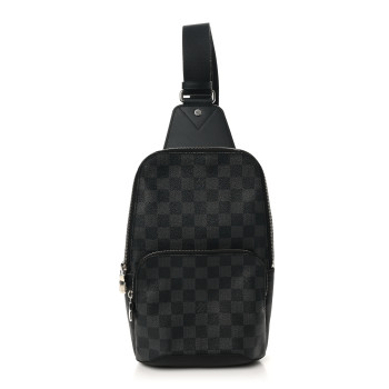 LOUIS VUITTON Damier Graphite Avenue Sling Backpack