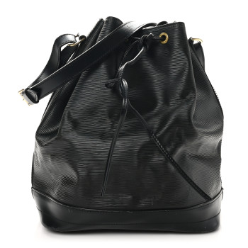 LOUIS VUITTON Epi Noe Black