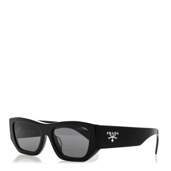 PRADA Acetate Pillow Sunglasses SPR A01 Black