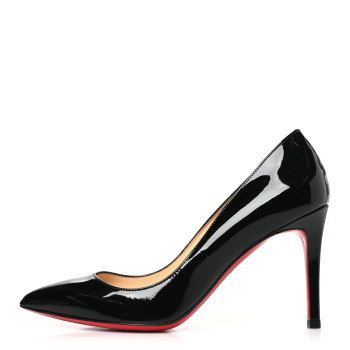 CHRISTIAN LOUBOUTIN Patent Pigalle 85 Pumps 35 Black
