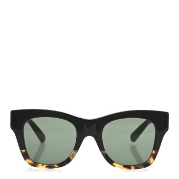 LOUIS VUITTON The LV Square Sunglasses Z1510W Black Dark Tortoise