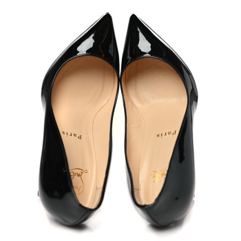 CHRISTIAN LOUBOUTIN Patent Pigalle 85 Pumps 35 Black