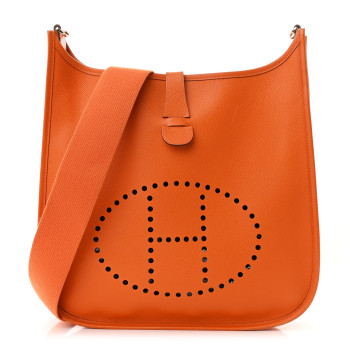 HERMES Epsom Evelyne II GM Orange