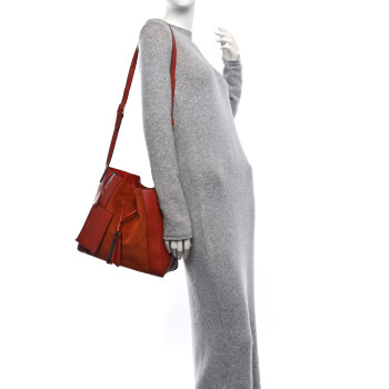 MULBERRY Silky Calfskin Suede Small Millie Rust
