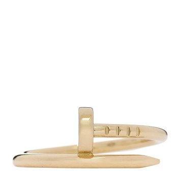 CARTIER 18K Yellow Gold Small Juste Un Clou Ring 51 5.75