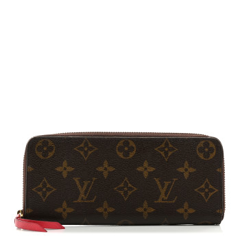 LOUIS VUITTON Monogram Clemence Wallet Grenade