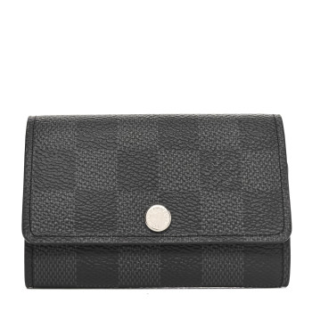 LOUIS VUITTON Damier Graphite Multicles 6 Key Holder