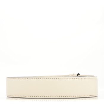 VALENTINO GARAVANI Calfskin VLogo The Bold Edition Belt 85 34 Light Ivory