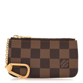 LOUIS VUITTON Damier Ebene Key Pouch