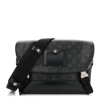 LOUIS VUITTON Monogram Eclipse Voyager PM Messenger