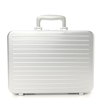 RIMOWA Aluminum Attache Briefcase Silver