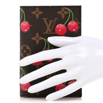 LOUIS VUITTON LV X TM Monogram Cerises Passport Cover