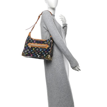 LOUIS VUITTON Monogram Multicolor Boulogne Black