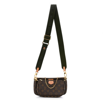LOUIS VUITTON Monogram Multi Pochette Accessories Kaki