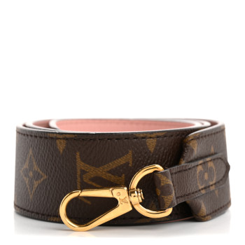 LOUIS VUITTON Monogram Bandouliere Shoulder Strap Rose Poudre