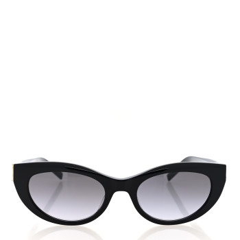 SAINT LAURENT Acetate Cat Eye Sunglasses SL M115 Black