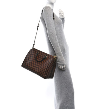 LOUIS VUITTON Damier Ebene Speedy Bandouliere 35