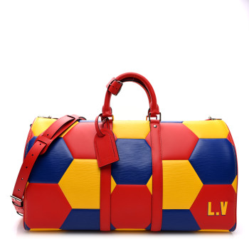 LOUIS VUITTON Epi FIFA World Cup 2018  Keepall Bandouliere 50 Multicolor