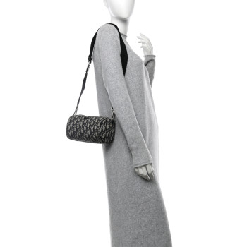 CHRISTIAN DIOR Oblique Roller Messenger Bag Blue