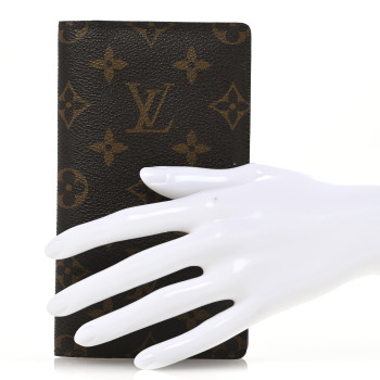 LOUIS VUITTON Monogram Porte-Cartes Credit Yen Checkbook Wallet