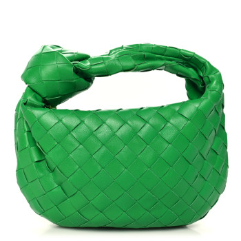 BOTTEGA VENETA Nappa Intrecciato Mini Jodie Parakeet