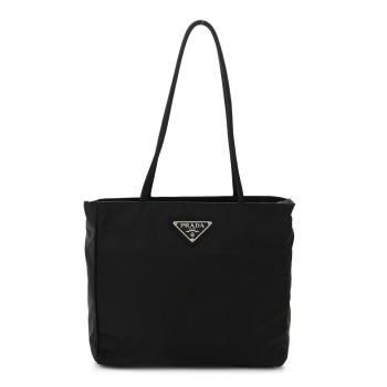 PRADA Tessuto Nylon Shoulder Bag Black