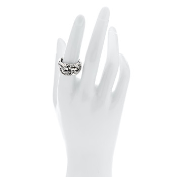 DAVID YURMAN Sterling Silver Labyrinth Knot Ring
