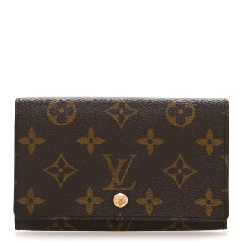 LOUIS VUITTON Monogram Porte-Monnaie Tresor Wallet