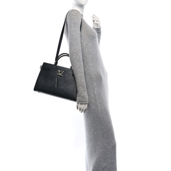 LOUIS VUITTON Epi Twist Tote Black
