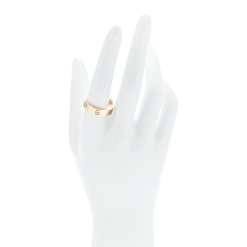 CARTIER 18K Yellow Gold 5.5mm LOVE Ring 61 9.5