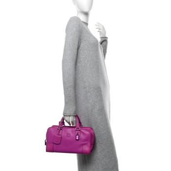 LOEWE Calfskin Amazona 28 Bright Purple