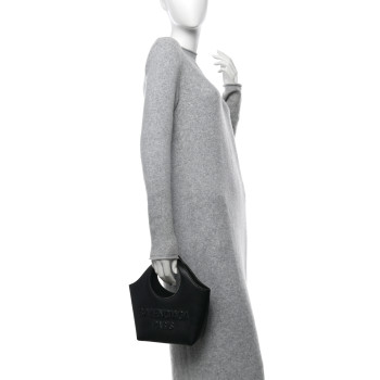 BALENCIAGA Smooth Calfskin XS Mary Kate Tote Black