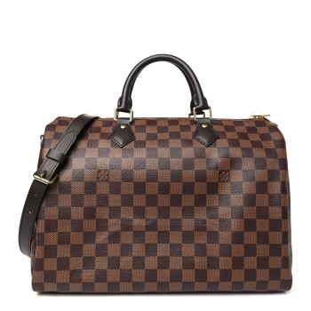 LOUIS VUITTON Damier Ebene Speedy Bandouliere 35