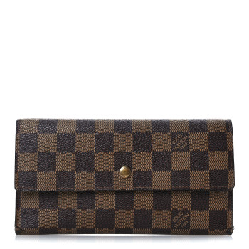 LOUIS VUITTON Damier Ebene Porte Tresor International Wallet