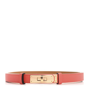 HERMES Epsom Kelly Belt Rose Texas HERMES Epsom Kelly Belt Rose Texas