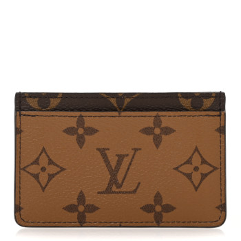 LOUIS VUITTON Reverse Monogram Card Holder