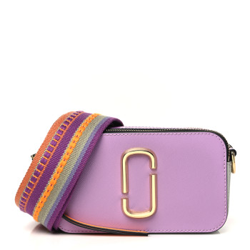 MARC JACOBS Saffino Small Snapshot Camera Bag Regal Orchid Multicolor