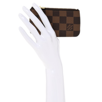 LOUIS VUITTON Damier Ebene Key Pouch