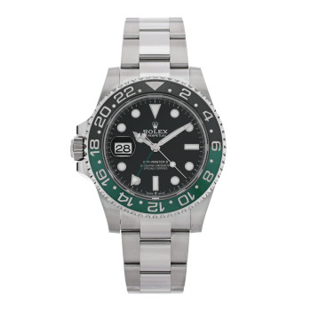ROLEX Stainless Steel 40mm Oyster Perpetual Date GMT Master Ⅱ Sprite Watch 126720VTNR