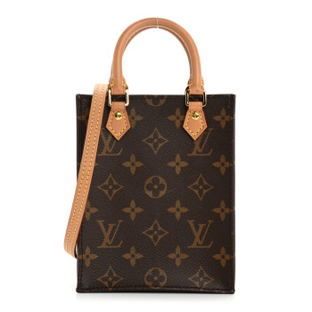LOUIS VUITTON Monogram Petit Sac Plat