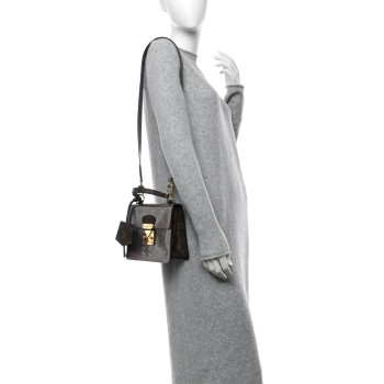 LOUIS VUITTON Vernis Monogram Spring Street Taupe Metallise