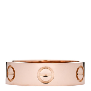 CARTIER 18K Pink Gold 5.5mm LOVE Ring 54 7