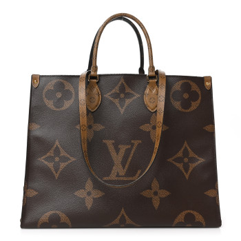 LOUIS VUITTON Reverse Monogram Giant Onthego GM