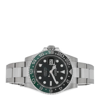 ROLEX Stainless Steel 40mm Oyster Perpetual Date GMT Master Ⅱ Sprite Watch 126720VTNR